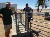 Ray & Brand Schroeder - Pinnaroo SA - Altered Race Gate